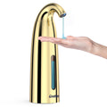 Convenient Automatic Soap Dispenser,4 Adjustable Levels Touchless Hand Sanitizer Pump with Infrared Sensor, 350 ml Countertop Electric Soap Dispenser for Bathroom,Kitchen
