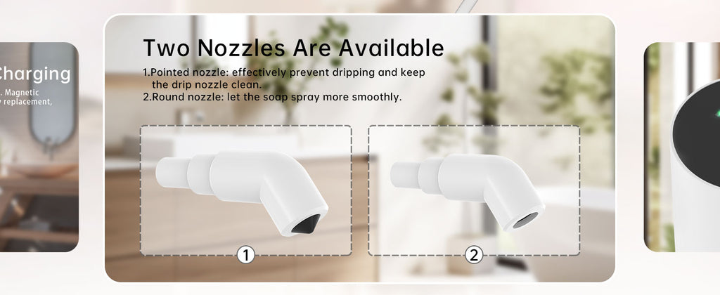 Automatic Soap Dispenser Adjustable,4 Adjustable Levels Rechargeable Electric Liquid Dispenser,450ml Touchless Hand Sanitizer Pump for Bathroom and Kitchen,The Bottle is Replaceable